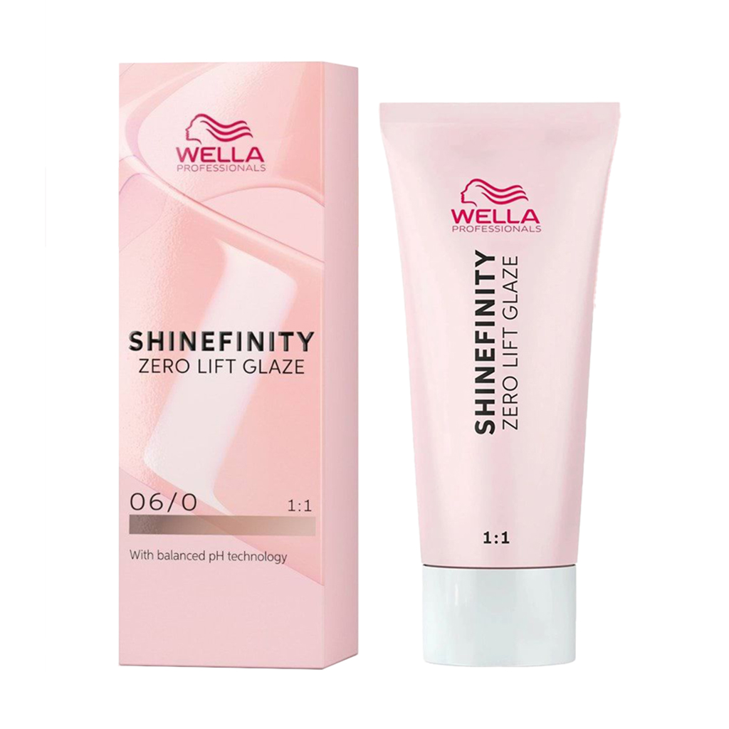 Напівперманентна фарба для волосся Wella Professionals Shinefinity Zero Lift Glaze 06/0 Natural Brandy, 60 мл